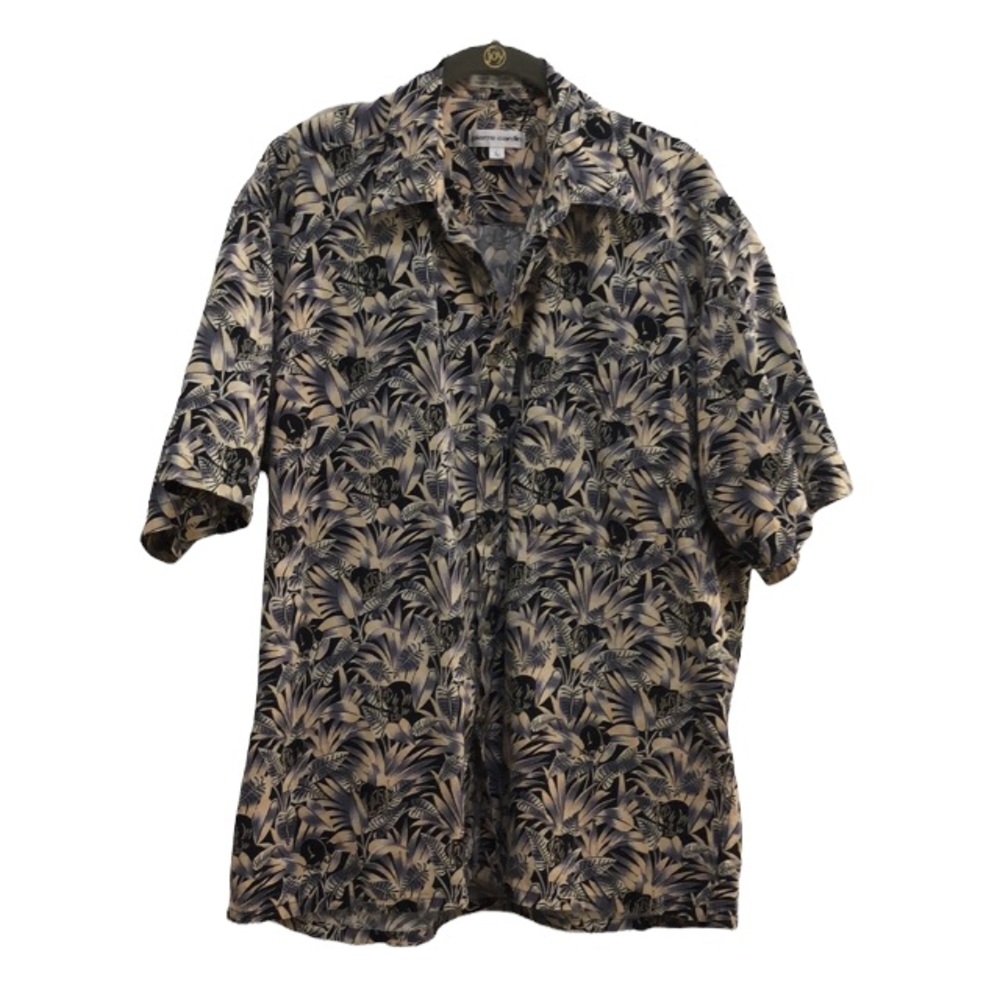 Pierre Cardin men’s  Tropical print shirt, L